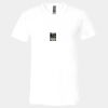 Mens Canvas Fitted V-Neck T-Shirt Thumbnail